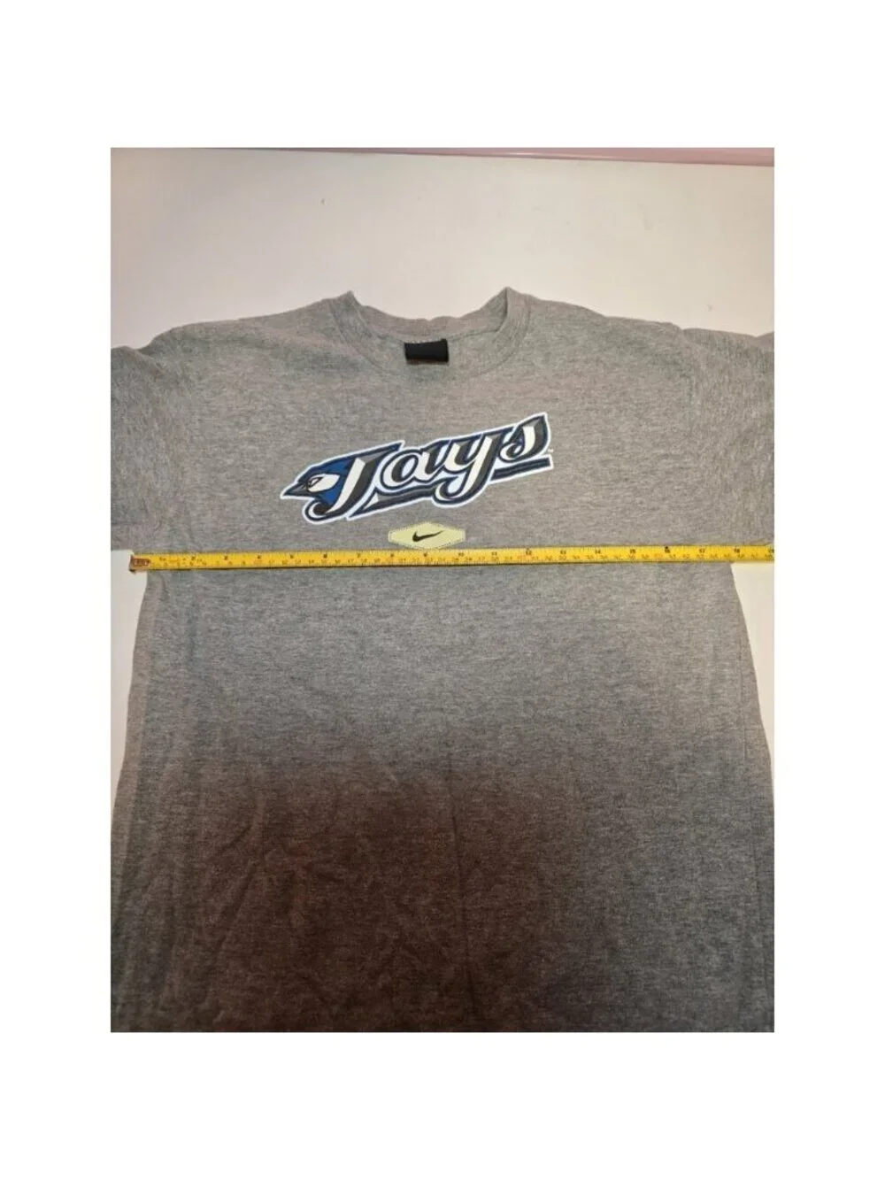Vintage Nike Blue Jays Old School Logo T Shirt Size Large Women's